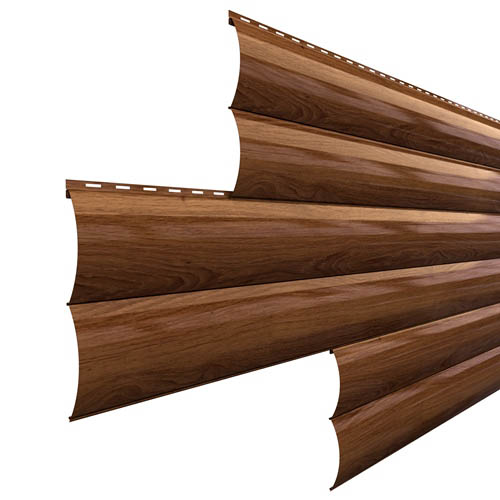 Сайдинг металлический Woodstock-В-28х330 (ECOSTEEL-01-МореныйДуб-0,5) Металл Профиль Сайдинг металлический Woodstock-В-28х330 (ECOSTEEL-01-МореныйДуб-0,5) Металл Профиль