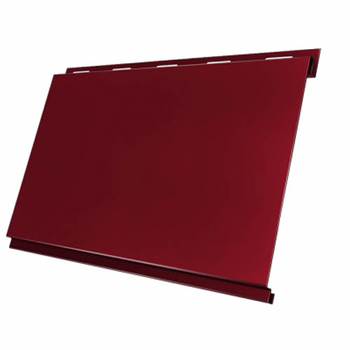 Сайдинг металлический Вертикаль 0,2 classic 0,5 Satin с пленкой RAL 3005 красное вино Сайдинг металлический Вертикаль 0,2 classic 0,5 Satin с пленкой RAL 3005 красное вино
