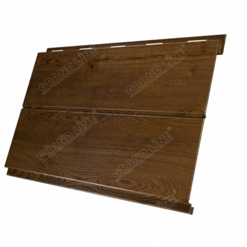 Сайдинг металлический Вертикаль 0,2 line 0,45 Print-Double с пленкой Antique Wood Сайдинг металлический Вертикаль 0,2 line 0,45 Print-Double с пленкой Antique Wood