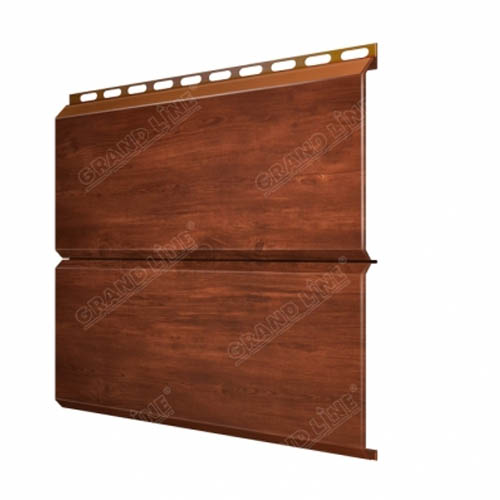 Сайдинг металлический ЭкоБрус 0,345 Grand Line 0,45 Print Twincolor Cherry Wood Сайдинг металлический ЭкоБрус 0,345 Grand Line 0,45 Print Twincolor Cherry Wood