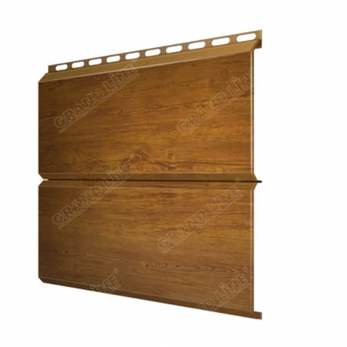 Сайдинг металлический ЭкоБрус 0,345 Grand Line 0,45 Print Twincolor Golden Wood Сайдинг металлический ЭкоБрус 0,345 Grand Line 0,45 Print Twincolor Golden Wood