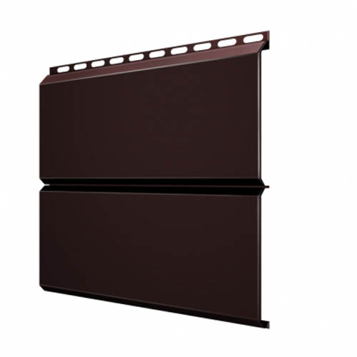 Сайдинг металлический ЭкоБрус 0,345 Grand Line 0,5 GreenCoat Pural Matt RR 887 шоколадно-коричневый (RAL 8017 шоколад) Сайдинг металлический ЭкоБрус 0,345 Grand Line 0,5 GreenCoat Pural Matt RR 887 шоколадно-коричневый (RAL 8017 шоколад)
