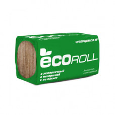 Плиты теплоизоляционные из стекловолокна TS 040 ECOroll мини 1000х610х50 мм