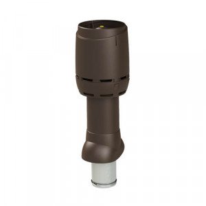 Вентиляционный выход Vilpe Flow 125P/ИЗ/700 350004, коричневый
